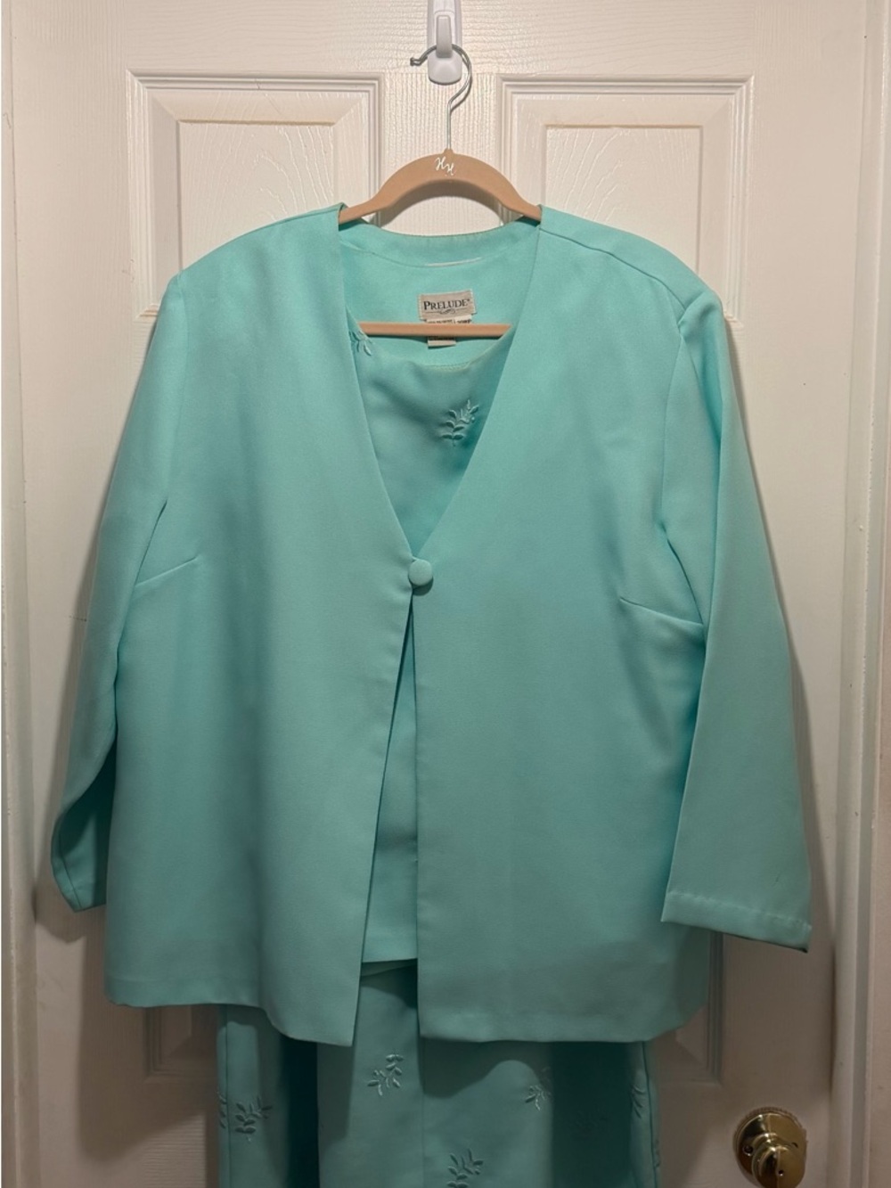 Prelude Aqua Women's Dress & Jacket Set